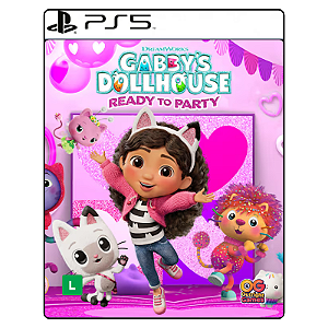 Jogo DreamWorks A Casa Mágica da Gabby: Prontos para Festa - PS5 Mídia Digital