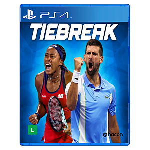 Jogo TIEBREAK+: Official Game of the ATP and WTA - PS4 Mídia Digital