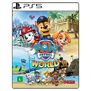 Jogo Mundo da PAW Patrol Patrulha Canina - PS5 Mídia Digital