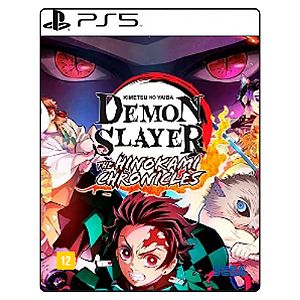 Jogo Demon Slayer -Kimetsu no Yaiba- The Hinokami Chronicles (versão standard edition) - PS5 Mídia Digital