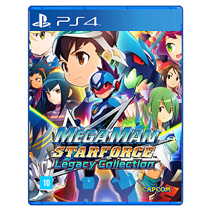 Jogo Mega Man Star Force Legacy Collection - PS4 Mídia Digital