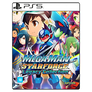 Jogo Mega Man Star Force Legacy Collection - PS5 Mídia Digital