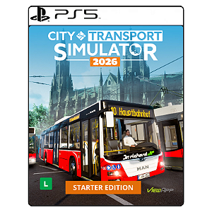 Jogo City Transport Simulator 2026 - Starter Edition - PS5 Mídia Digital
