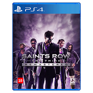 Jogo Saints Row The Third Remastered - PS4 Mídia Digital
