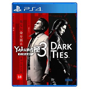 Jogo Yakuza Kiwami 3 & Dark Ties - PS4 Mídia Digital