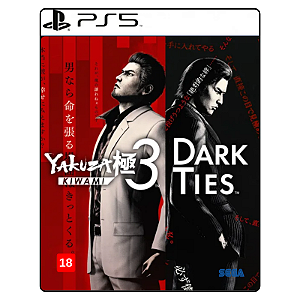 Jogo Yakuza Kiwami 3 & Dark Ties - PS5 Mídia Digital