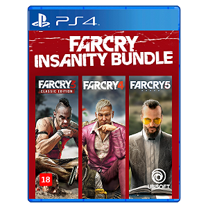 Jogo Far Cry - Pacote Insanidade - PS4 Mídia Digital