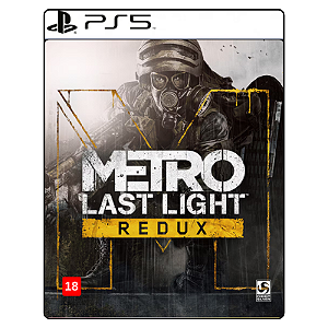 Jogo Metro: Last Light Redux - PS5 Mídia Digital