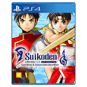 Jogo Suikoden I&II HD Remaster Gate Rune and Dunan Unification - PS4 Mídia Digital