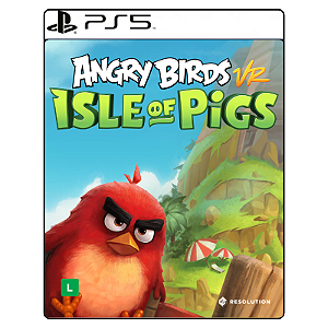 Jogo Angry Birds VR: Isle of Pigs - PS5 Mídia Digital