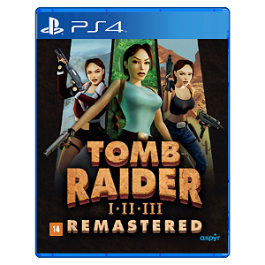 Jogo Tomb Raider I-III Remastered Starring Lara Croft - PS4 Mídia Digital