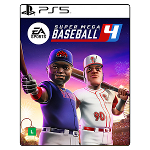 Jogo Super Mega Baseball™ 4 - PS5 Mídia Digital