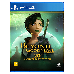 Jogo Beyond Good & Evil 20th Anniversary Edition - PS4 Mídia Digital