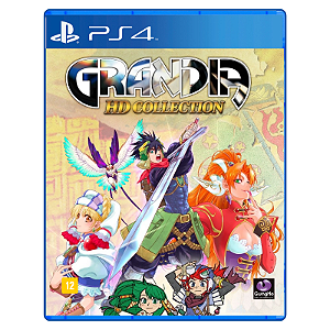Jogo GRANDIA HD Collection - PS4 Mídia Digital