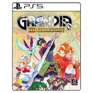 Jogo GRANDIA HD Collection - PS5 Mídia Digital