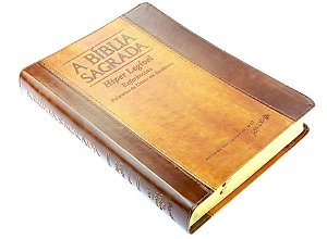 Bíblia ACF Hiper Legível com Ref. e Mapas - Chocolate / Havana