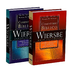 Comentário bíblico outline Wiersbe - 2 Volumes