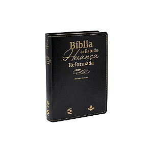 Bíblia de Estudo Herança Reformada (2ª edição) - preta