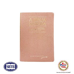 Bíblia ACF - RCM - Rosa - Letra Gigante