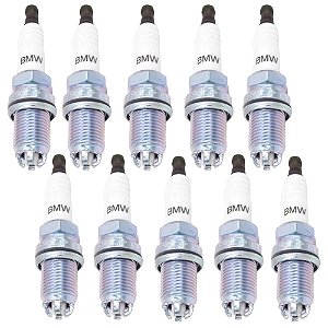 Vela De Ignição BMW 320I 330I 330CI 528I 530I 540I 545I 645CI 745 750I 760 M3 M5 X3 X5 Z3 Z4 JOGO COM 10 UNIDADES
