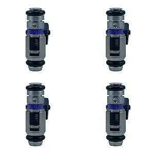 Jogo 04 Bico Injetor Combustivel Fiat Uno Palio Siena Fiorino Strada 1.0 1.3 1.5 50101302GN MAGNETI MARELLI