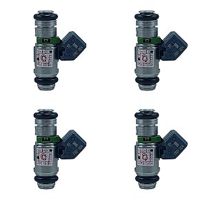 Bico Injetor Combustível Volkswagen Gol Saveiro Santana Parati Quantum 1.6 1.8 2.0 JOGO COM 4 UNIDADES