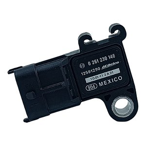 Sensor Pressão MAP Chevrolet Onix Agile Montana Tracker Spin Camaro Trailblazer Captiva Cobalt S10 Sonic 12591290 GM