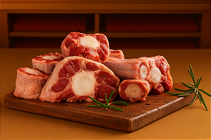 Rabada de Boi Limpa e Cortada