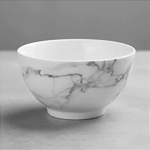Bowl Mármore Cinza 500ml Porcelana Schmidt
