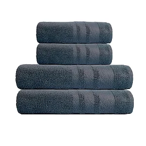 Jogo de Toalhas Diana 4 Peças 100% Algodão Gramatura: 400g/m²