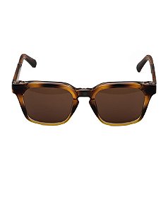 Óculos de Sol Retro Quadrado Tartaruga