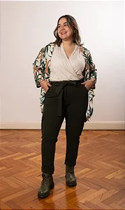 Calça Cargo Musgo