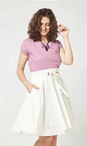 Saia Godê Branca