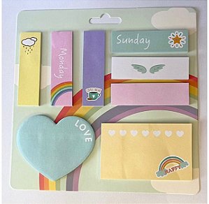 Bloco de Notas Adesivas - 200 Folhas