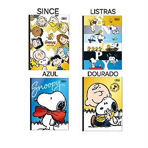 Caderno Brochura Snoopy - 80 Folhas - Tilibra