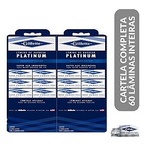 LÂMINA DE BARBEAR GILLETTE PLATINUM C/100