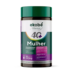 40+ Mulher Multivitamínico 30 caps - Ekobé
