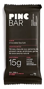 Barra Proteína avulsa 50g - Chocolate Sea Salt - Pincbar