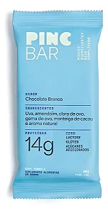 Barra Proteína avulsa 50g - Chocolate Branco - Pincbar