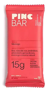 Barra Proteína avulsa 50g - Morango - Pincbar