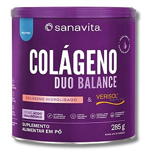 Colágeno Duo Balance AH - 285g - Sanavita - Neutro