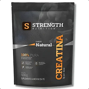 Creatina Monohidratada Refil 500g - Strength Nutrition