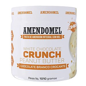 Pasta Amendomel 1010g Chocolate Branco Crocante