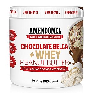 Pasta Amendomel 1010g Chocolate Belga + Whey
