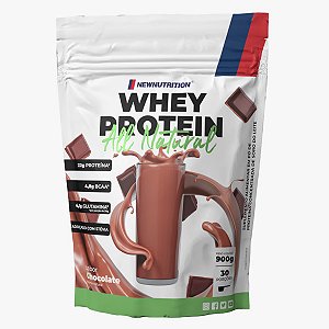 Whey Protein Concentrado 900g All Natural - New Nutrition