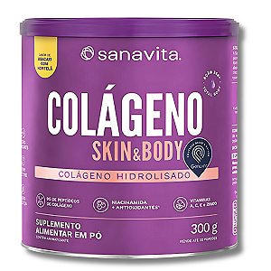 Colágeno Skin - Lata 300g - Sanavita