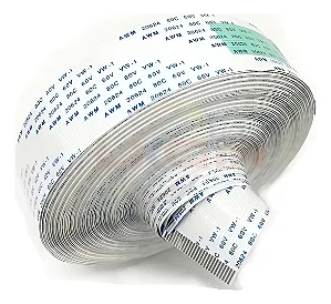 Cabo Flat Longo 22 Vias -  5,7 Mt - 2,9 cm Largura - Invertido