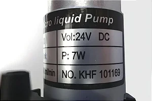 Bomba De Tinta Khf 2 -30 Plotter Solv/subli - 7w (300-400ml) Cinza-escuro