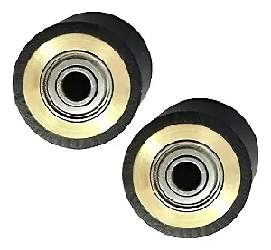 Kit 2 Roletes Para Plotter 4x10x14 - Mimaki / Roland / Graphtec