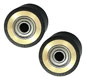 Kit 2 Roletes Para Plotter Na Medida De 4x11x16mm